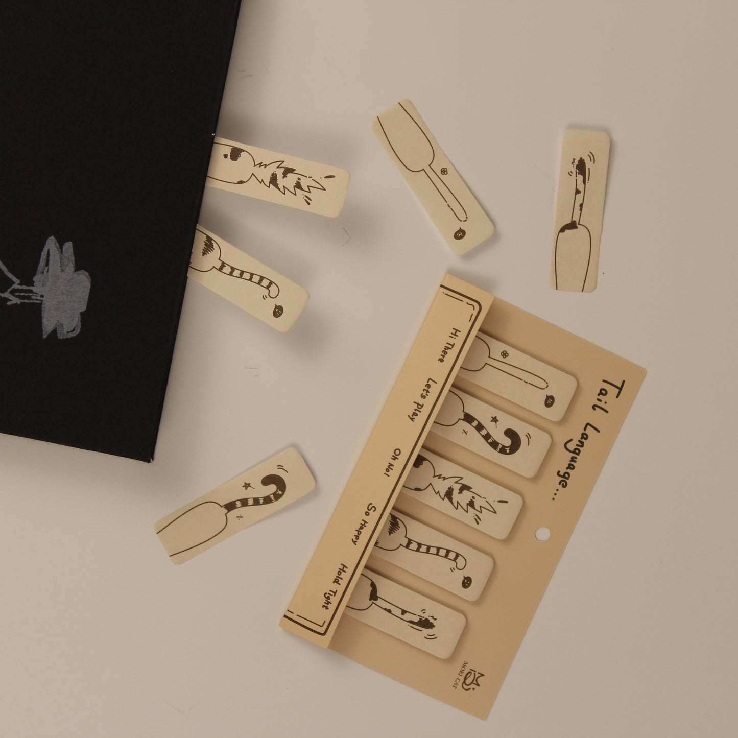 Tail Language – Bookmark Sticky Notes