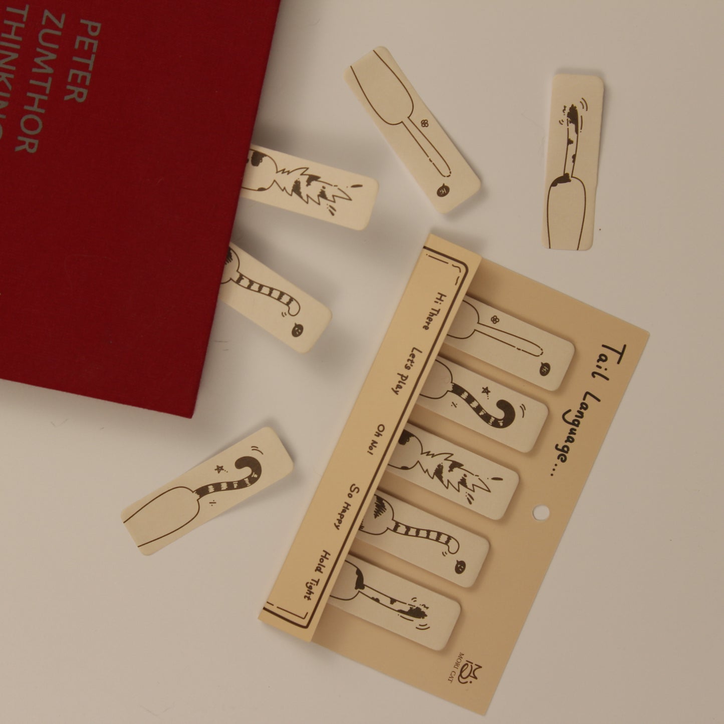 Tail Language – Bookmark Sticky Notes
