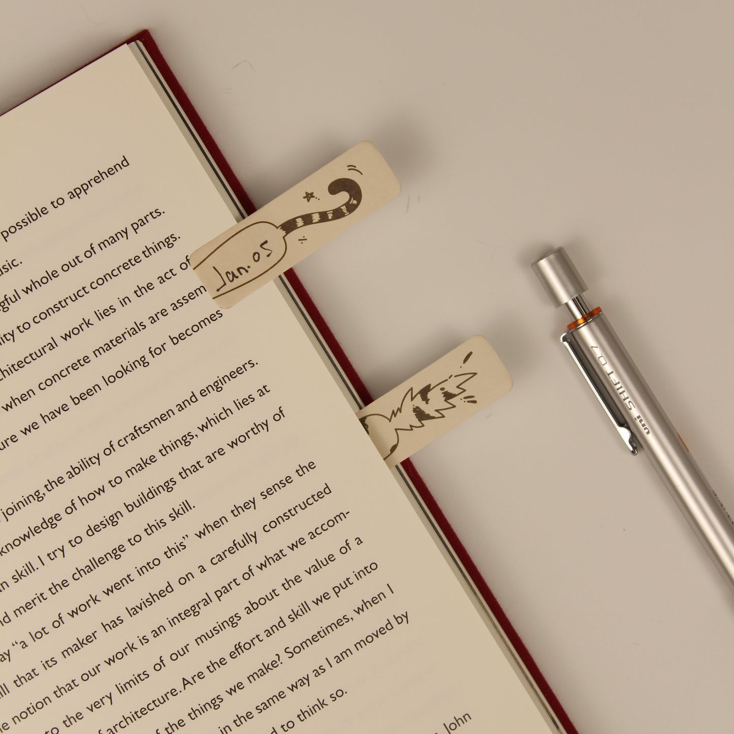 Tail Language – Bookmark Sticky Notes