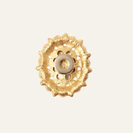 MoriCat Inlaid Oval Gem Charm