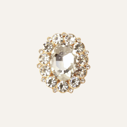 Interchangeable Inlaid Oval Gemstone