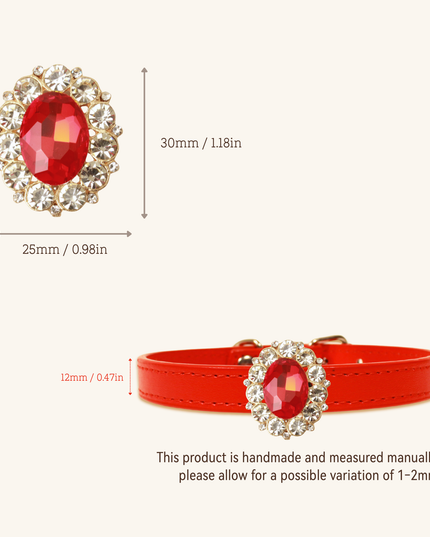 MoriCat Ruby Jewel for Black Fur Cats