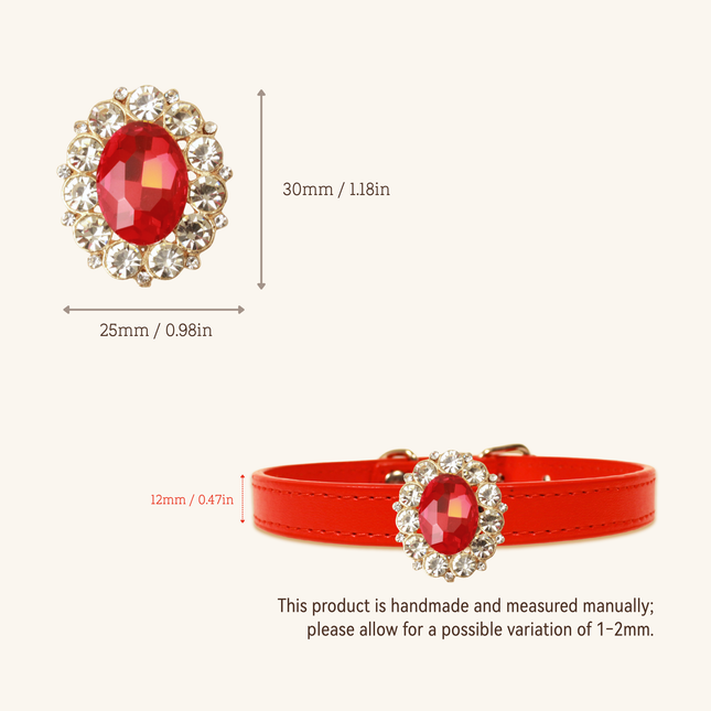 MoriCat Ruby Jewel for Black Fur Cats