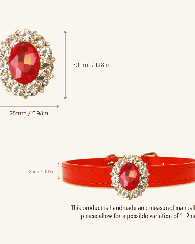 MoriCat Ruby Jewel for Black Fur Cats