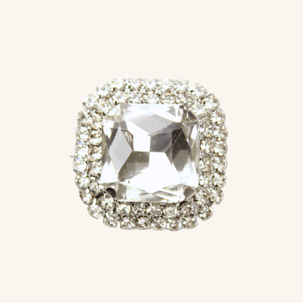 MoriCat Square Gem Charm