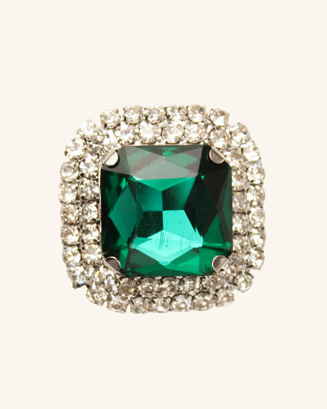 MoriCat Square Gem Charm