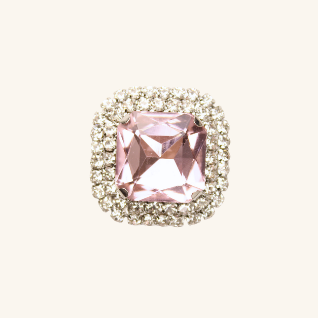 MoriCat Square Gem Charm