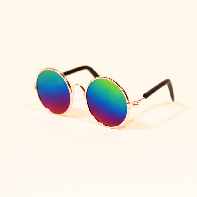 MoriCat Metal Sunglasses with Reflective Gradient Lens