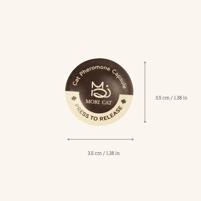 Single Patch One press. One event covered. —  MoriCat Purrmone Press (Cat Pheromone)