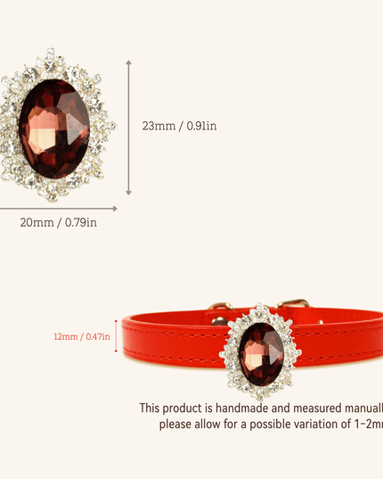 MoriCat Ruby Jewel for Black Fur Cats