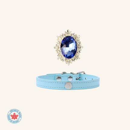 MoriCat Sapphire Jewel for White Fur Cats