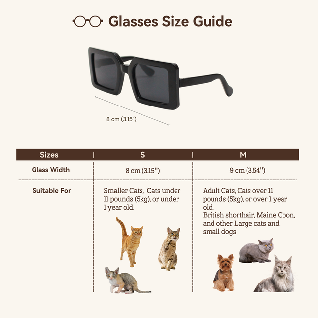 MoriCat Square Black Sunglasses with Black Frame and Black Lens