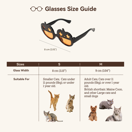 MoriCat Halloween Black Pumpkin Sunglasses with Black Lens