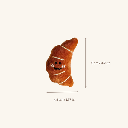 MoriCat Premium Catnip Toy — Croissant