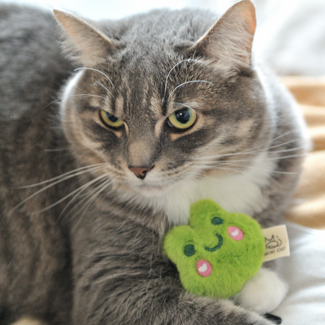 MoriCat Premium Catnip Toy — Frog