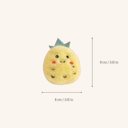 MoriCat Premium Catnip Toy — Pineapple