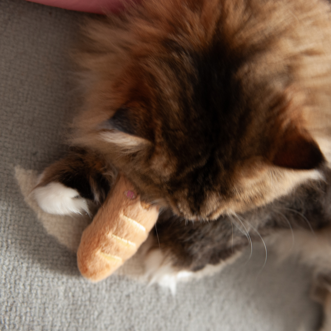 MoriCat Premium Silvervine Toy — Baguette Capybara