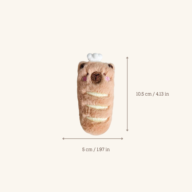 MoriCat Premium Silvervine Toy — Baguette Capybara