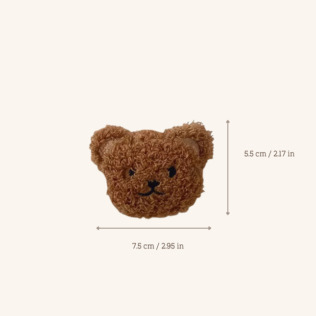 MoriCat Premium Silvervine Toy — Brown Bear Head