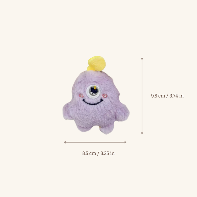 MoriCat Premium Silvervine Toy — Purple Monster