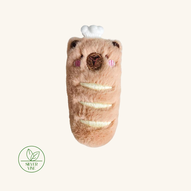 MoriCat Premium Silvervine Toy — Baguette Capybara