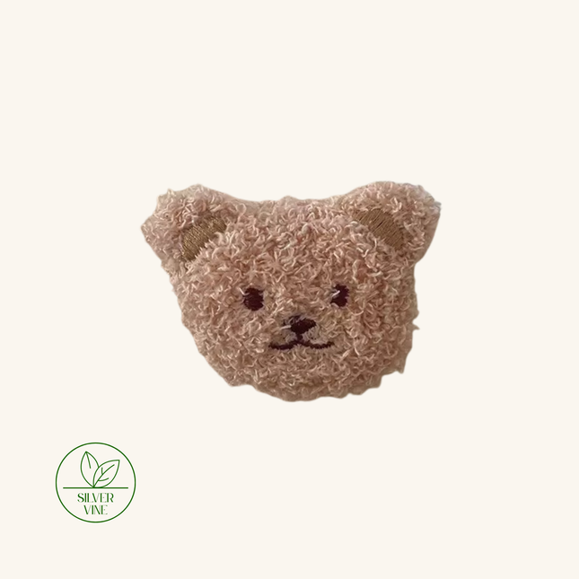 MoriCat Premium Silvervine Toy — Beige Bear Head