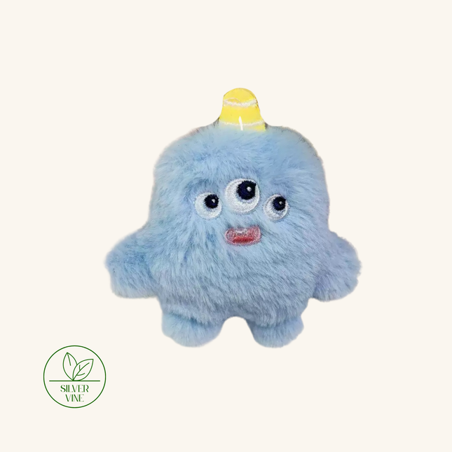 MoriCat Premium Silvervine Toy — Blue Monster