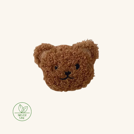 MoriCat Premium Silvervine Toy — Brown Bear Head