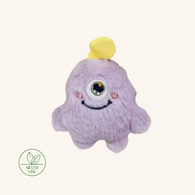 MoriCat Premium Silvervine Toy — Purple Monster