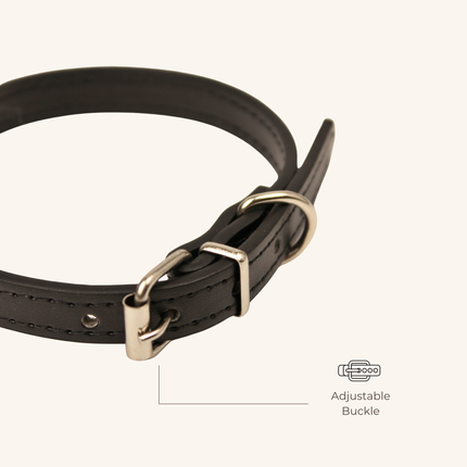 MoriCat Black Bowtie and Collar Set for Cats