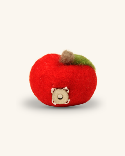 Moricat Handmade Wool Apple Cat Toy