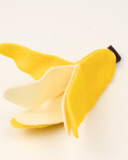 Moricat Handmade Wool Banana Cat Toy
