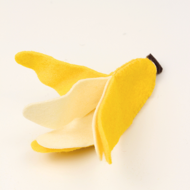 Moricat Handmade Wool Banana Cat Toy