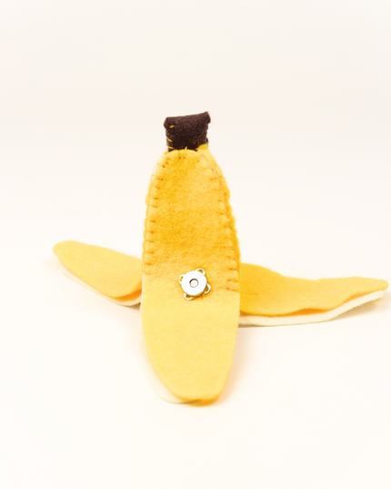 Moricat Handmade Wool Banana Cat Toy