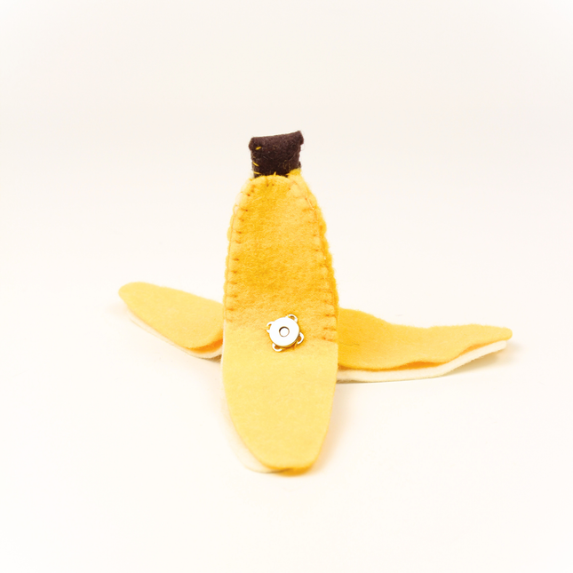 Moricat Handmade Wool Banana Cat Toy