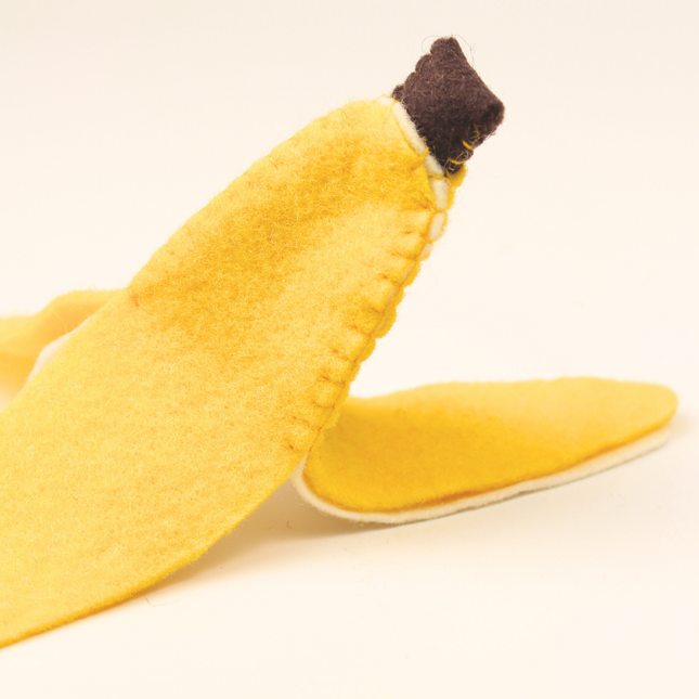 Moricat Handmade Wool Banana Cat Toy