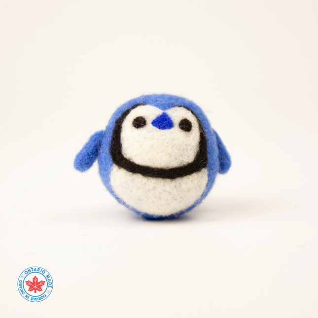 The Wool Blue Jay — Toronto's Favourite Bird, Now in Wool