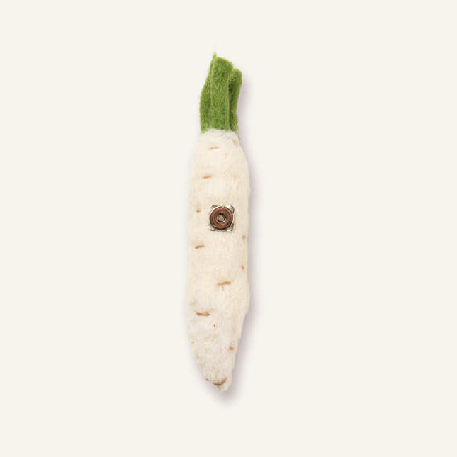 Moricat Handmade Wool Daikon Cat Toy