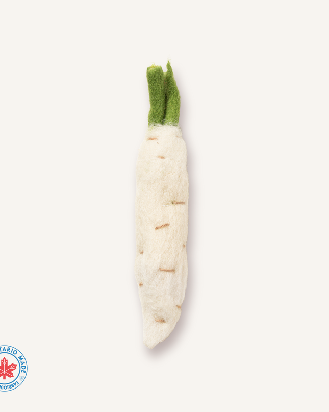 Moricat Handmade Wool Daikon Cat Toy