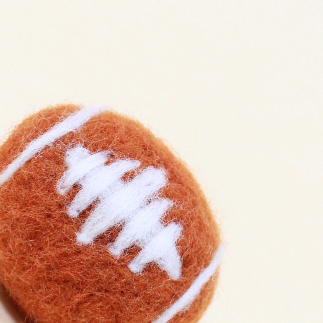 Moricat Handmade Wool Football Cat Toy