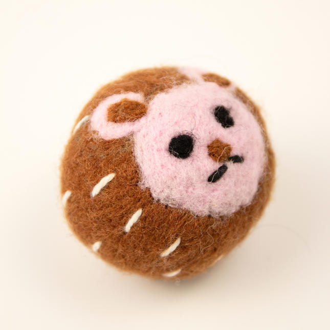 The Wool Hedgehog — Built to Bat, Carry & Be Loved Longer