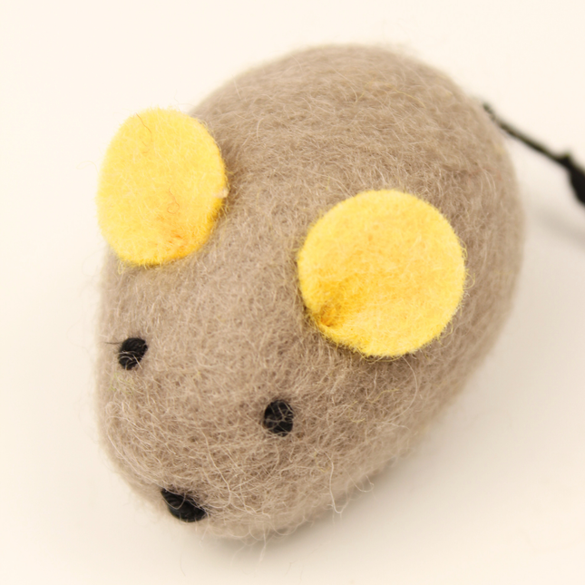 Moricat Handmade Wool Mouse Cat Toy