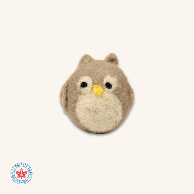 Moricat Handmade Wool Owl Cat Toy