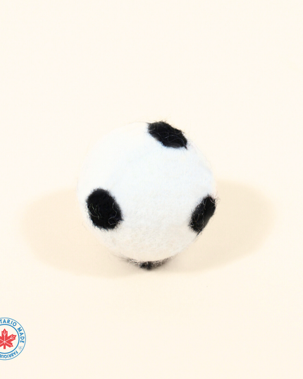 Moricat Handmade Wool Soccer Cat Toy