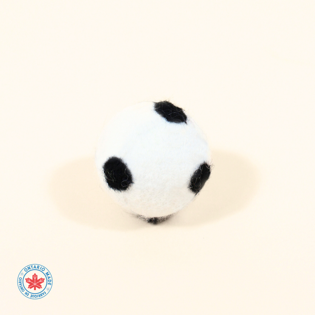 Moricat Handmade Wool Soccer Cat Toy