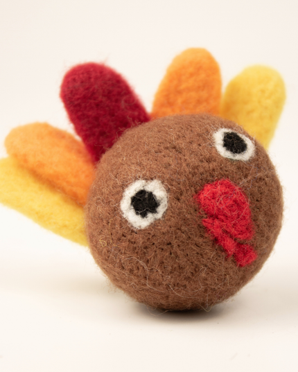 The Wool Turkey — A Thanksgiving Tradition Your Cat Can Actually Enjoy