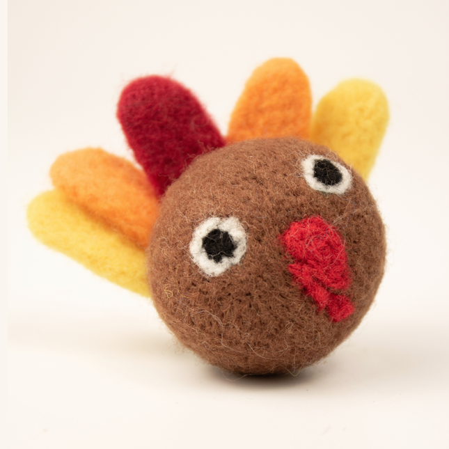 The Wool Turkey — A Thanksgiving Tradition Your Cat Can Actually Enjoy