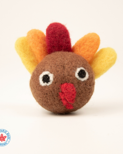 The Wool Turkey — A Thanksgiving Tradition Your Cat Can Actually Enjoy