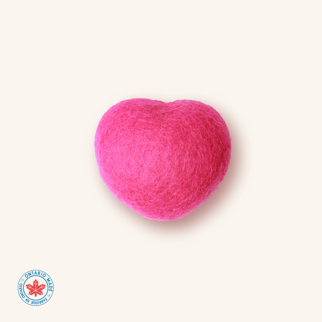 Moricat Handmade Wool Pink Triangle Cat Toy