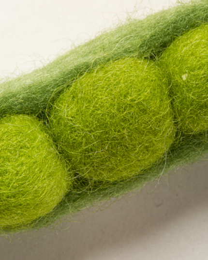 Moricat Handmade Wool Green Peas Cat Toy